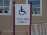 Handicap Sign at Riverside Plaza - 